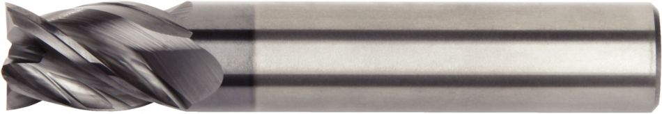 HARVI™ I TE Four Flute End Mill for Roughing and Finishing Covering the Broadest Range of Applications and Materials