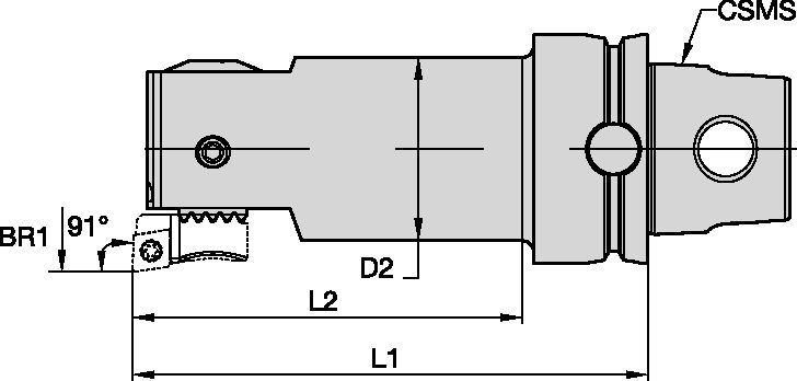 eBore™ Fine Boring • Cutting Unit • KM™