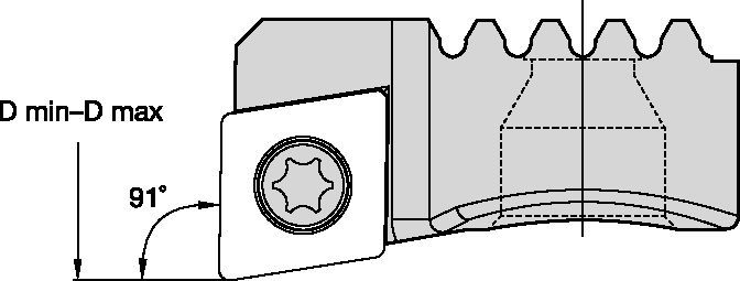 Boring Tool Insert Holder Holemaking - 6655291 - Kennametal