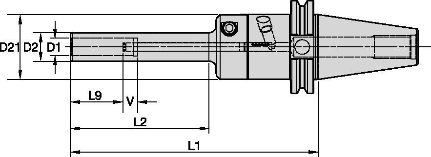 Hydraulic Chucks Slim Line • CV AD