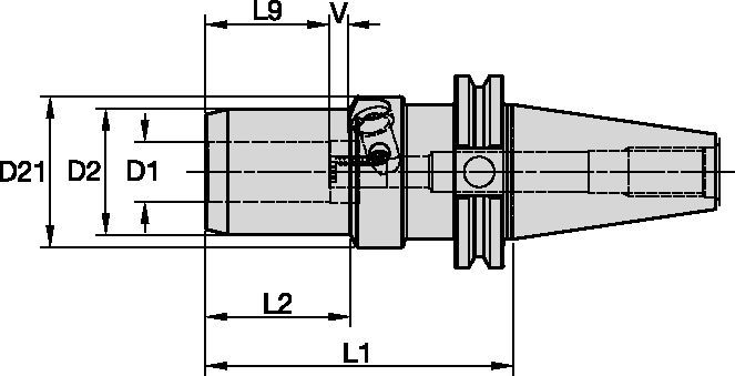 Hydraulic Chucks High-Performance Line • CV AD