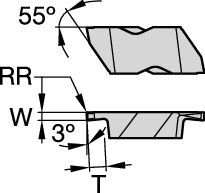 Top Notch™ Groove and Turn Inserts