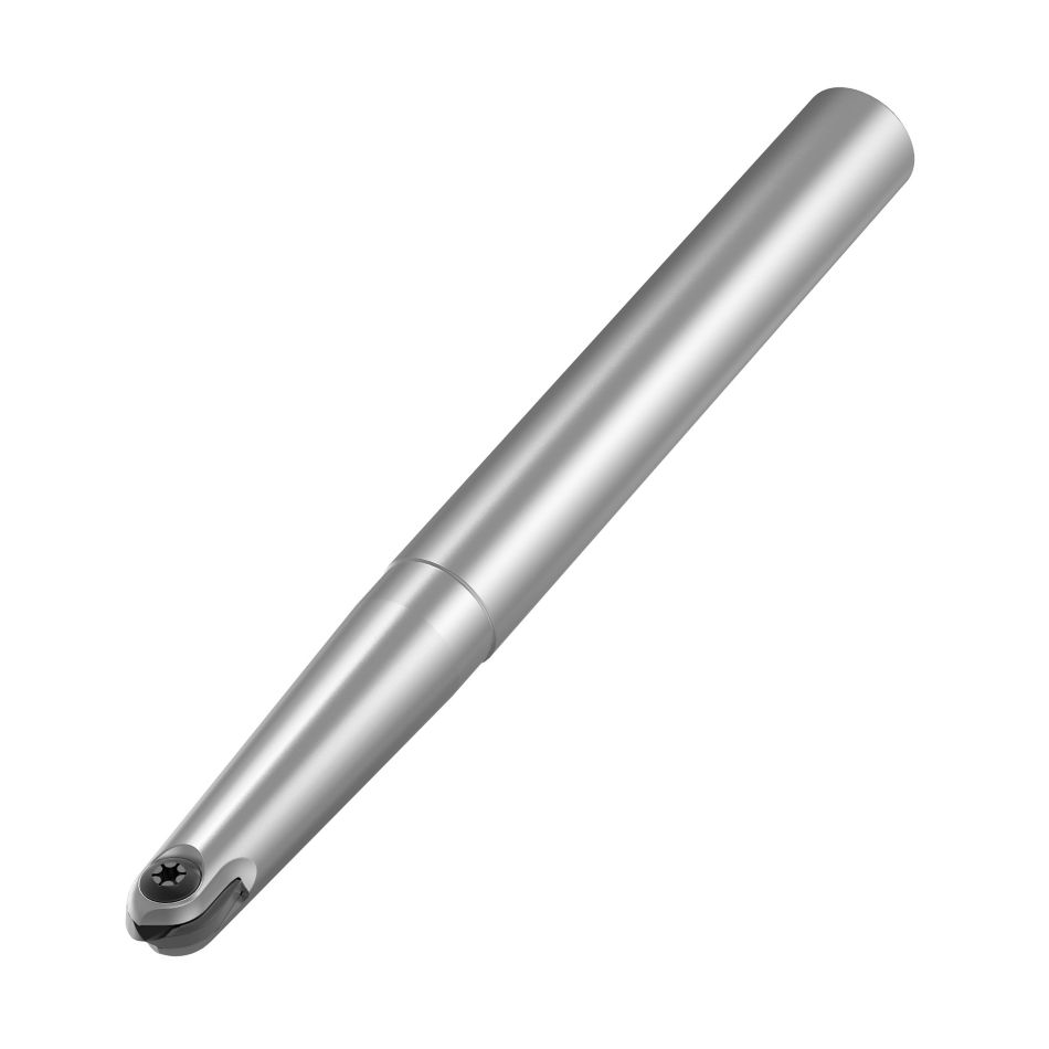 KDMB Ball Nose Finisher • Tapered End Mills • Cylindrical Shank • Steel • Metric