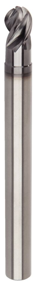 HARVI™ I TE Four Flute End Mill for Roughing and Finishing Covering the Broadest Range of Applications and Materials