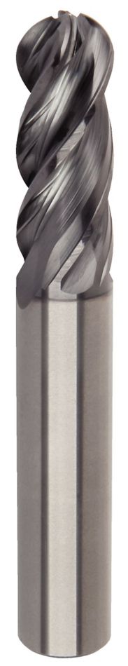 HARVI™ I TE Four Flute End Mill for Roughing and Finishing Covering the Broadest Range of Applications and Materials