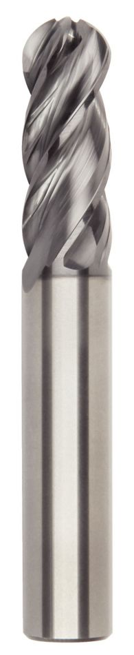 HARVI™ I TE Four Flute End Mill for Roughing and Finishing Covering the Broadest Range of Applications and Materials