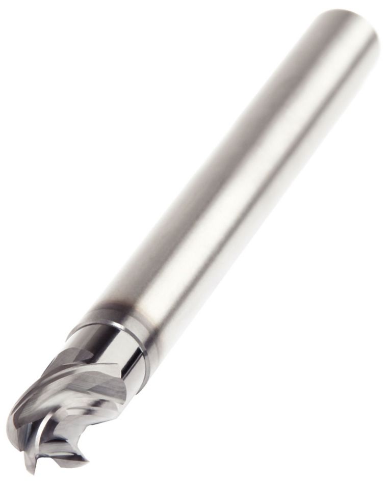 HARVI™ I TE Four Flute End Mill for Roughing and Finishing Covering the Broadest Range of Applications and Materials