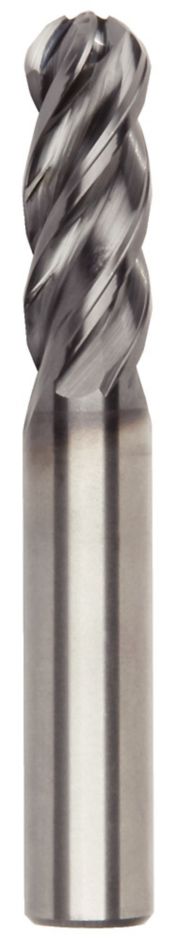 HARVI™ I TE Four Flute End Mill for Roughing and Finishing Covering the Broadest Range of Applications and Materials