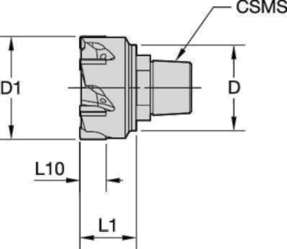 PCD Modular Reamer • R420 • Internal Coolant