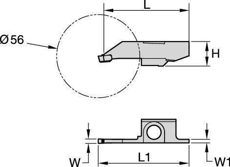 WGCMSUR-K • WGC Separator Universal Clamp • Right Hand • for 2¼″