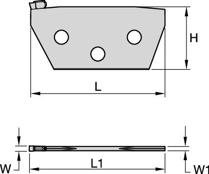 WGCMSU-B • WGC Separator 通用刀片 • 适用于 3″ 最大棒料直径