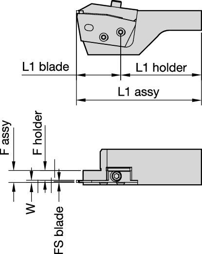 WGC Separator™ Universal Style Toolholder • 3″ Bar Capacity