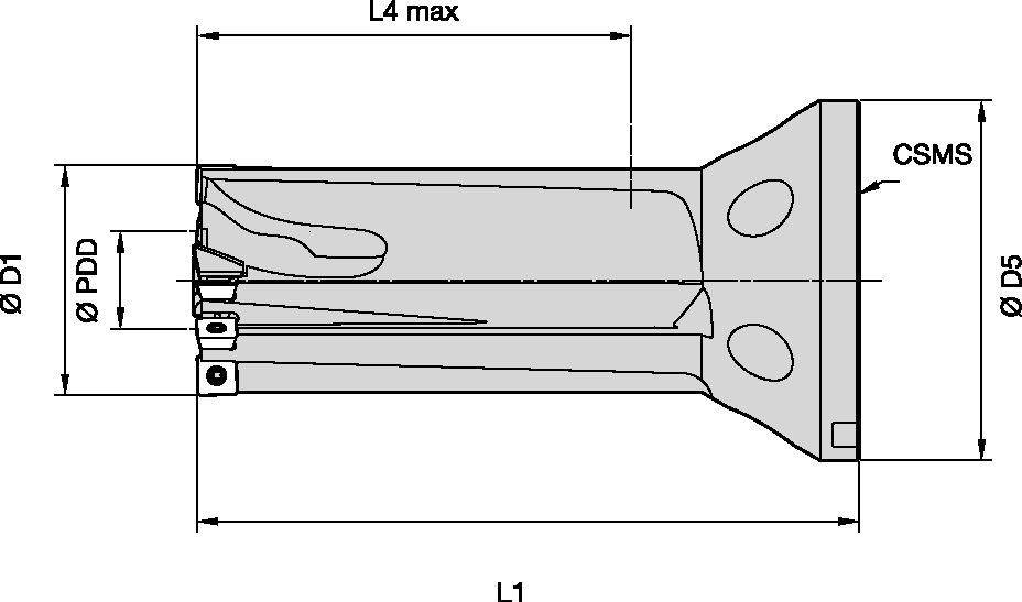 FBX • Long • Fixation conique