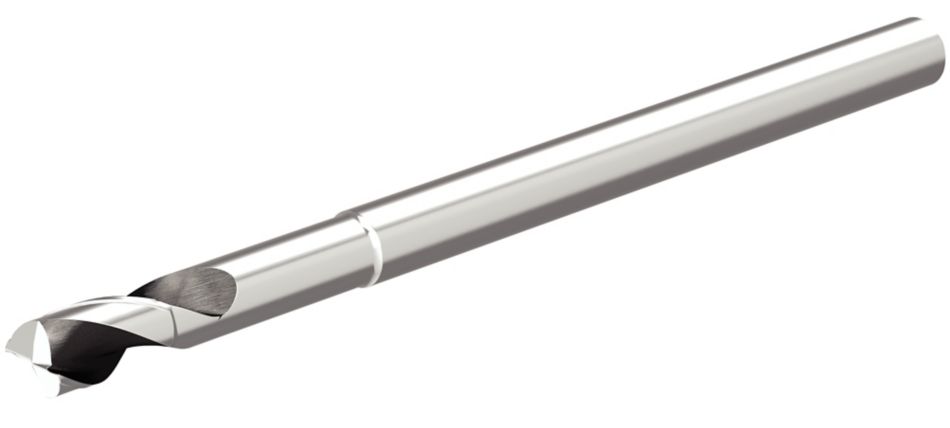 ALUFLASH • Series 2AF9 • Square End • 2 Flute • Regular Length • Long Neck • Cylindrical Shank • Inch