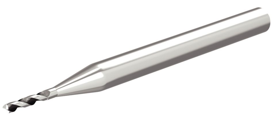 ALUFLASH™ Series 2A09 • Square End • 2 Flute • Regular Length • Cylindrical Shank • Metric