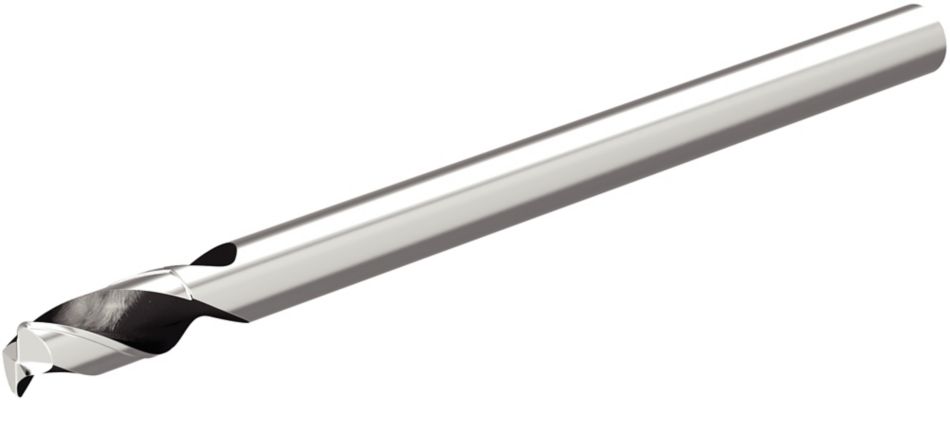 ALUFLASH • Series 2A09 • Radius • 2 Flute • Regular Length • Cylindrical Shank • Inch