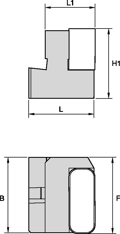 LNUX 6939322110 Turning Cassette 2403739 - Widia