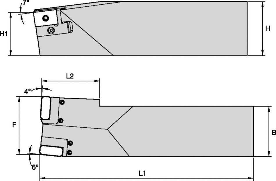 LNUX 6939145810 Toolholder 2552319 - Widia