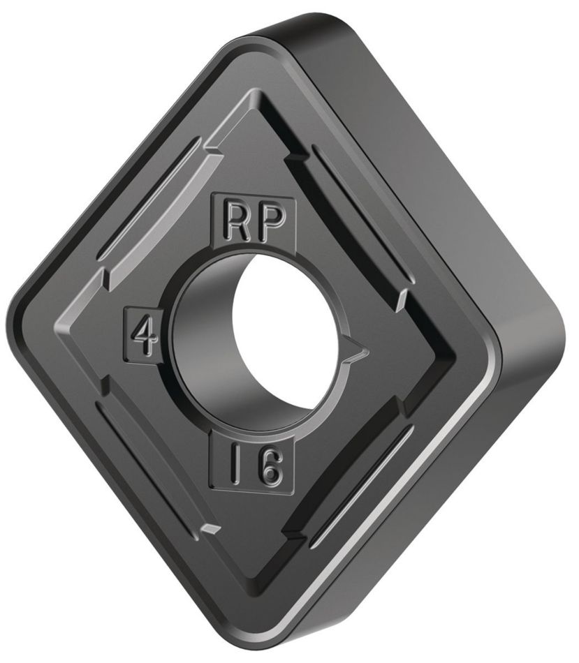 Inserto in metallo duro per tornitura ISO • Geometria positiva, sgrossatura