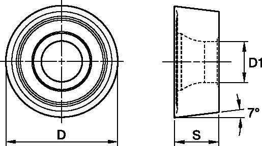 RCGT-AL • Wendeschneidplatten zur Aluminiumbearbeitung