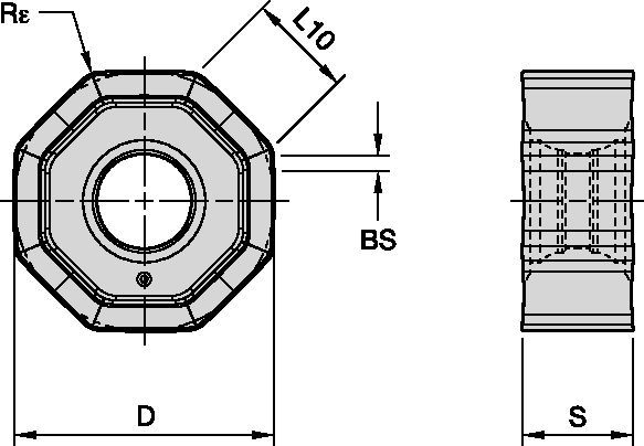 M1600 Mini-F - ONGX-MM 6243772 - WIDIA