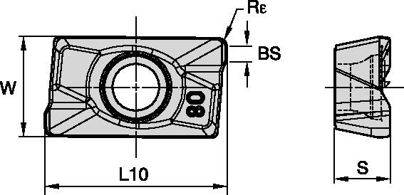 Indexable Milling • Shoulder Milling ISO Inserts • APPT-MM