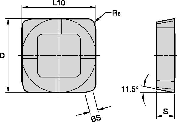 Indexable Milling • Face Milling ISO Inserts • SPKR