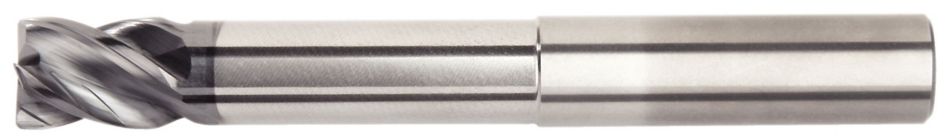 HARVI™ I TE Four Flute End Mill for Roughing and Finishing Covering the Broadest Range of Applications and Materials