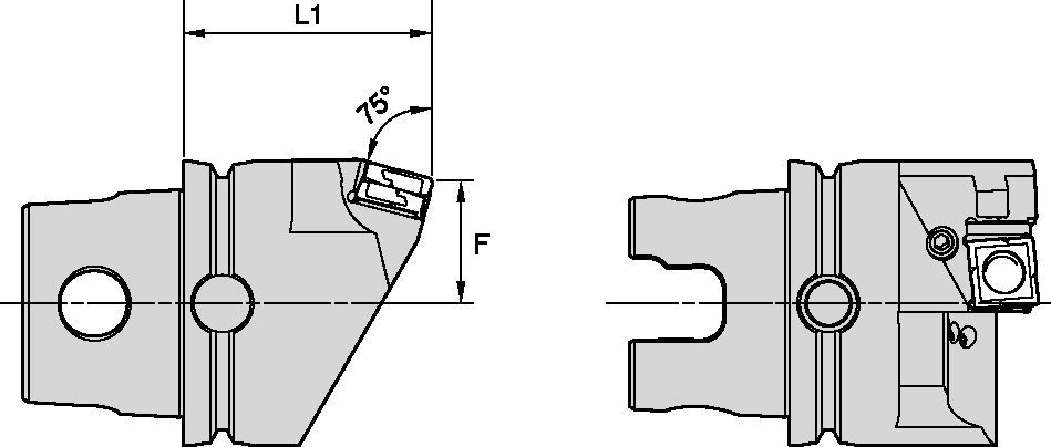 Heavy-Duty Turning • Quick Change Adaptor