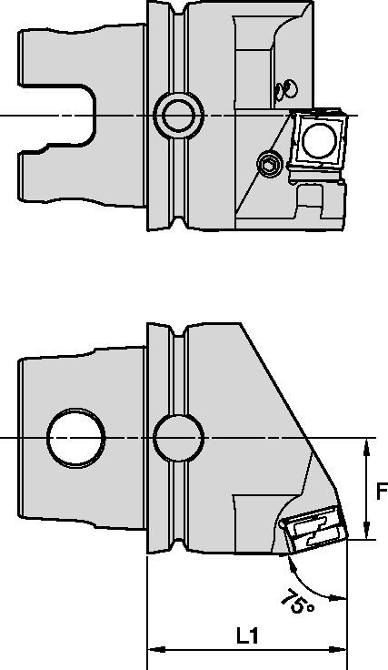 Heavy-Duty Turning • Quick Change Adaptor