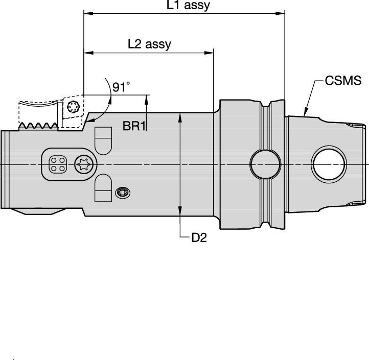 eBore™ Fine Boring • Cutting Unit • KM™