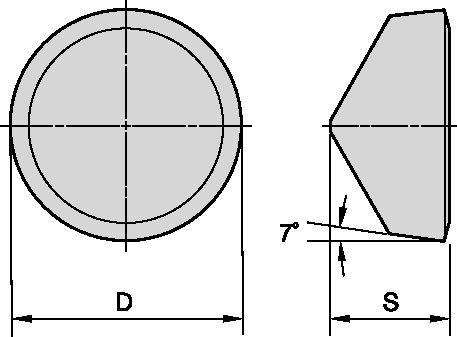 ISO Turning Insert • Positive R-Style