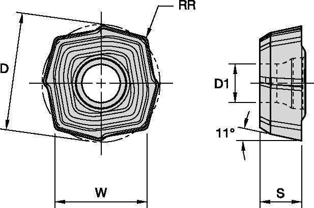 Top Cut 4 • Center Inserts • Universal DU