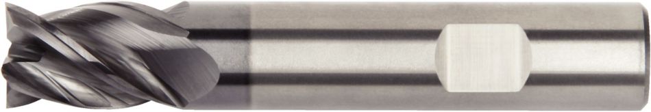 HARVI™ I TE Four Flute End Mill for Roughing and Finishing Covering the Broadest Range of Applications and Materials