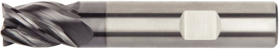 HARVI™ I TE • Chamfered • 4 Flutes • Short • Weldon® Shank • Metric
