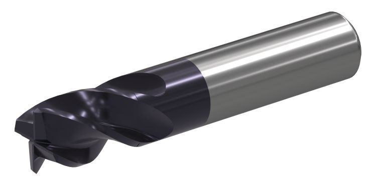 WCE4 • Series W421 • Chamfered • 4 Flute • Cylindrical Shank • Inch