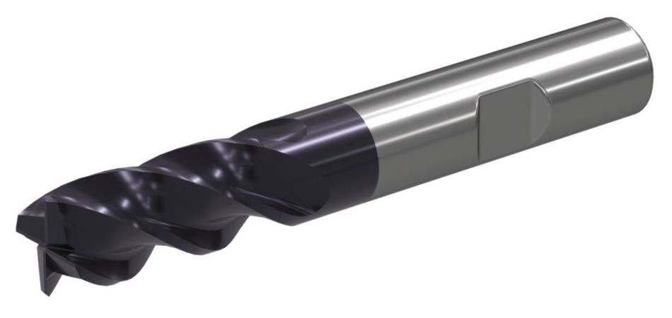 WCE4 • Series W401 • Chamfered • 4 Flute • Weldon® Shank • Metric