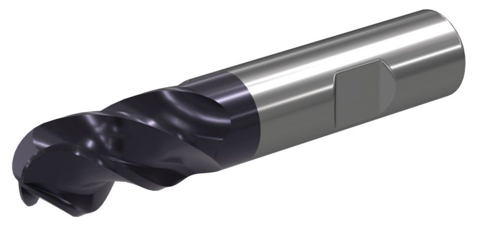 WCE4 • Series W40B • Ball Nose • 4 Flute • Weldon® Shank • Inch