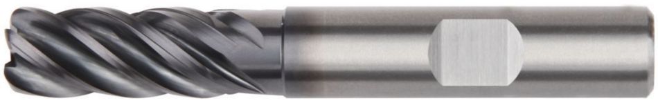 HARVI™ II - Radiused - 5 Flutes - Necked - Weldon® Shank - Metric 3524554 - Kennametal