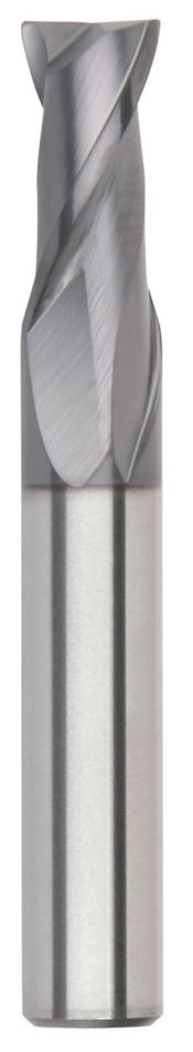 GOmill™ GP • Chamfered • 2 Flutes • Plain Shank • Metric