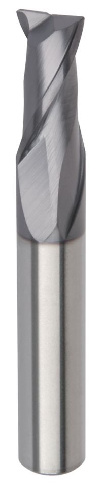 GOmill™ GP • Chamfered • 2 Flutes • Plain Shank • Metric