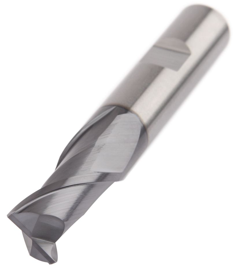 GOmill™ GP • Chamfered • 2 Flutes • DIN 6527 Weldon® Shank • Short/Long • Metric