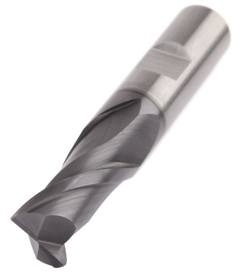 GOmill™ GP • Chamfered • 2 Flutes • Weldon® Shank • Metric