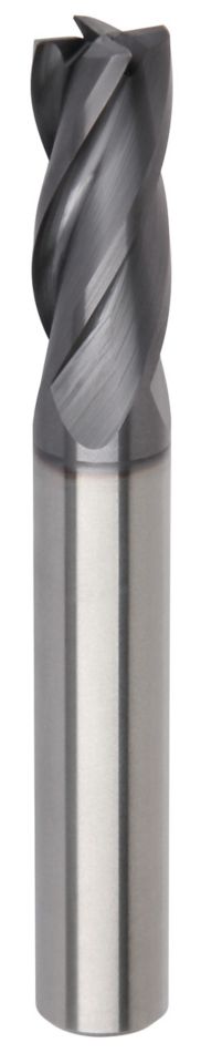 GOmill™ GP • Chamfered • 4 Flutes • Plain Shank • Metric