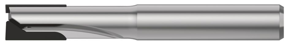 KenCut™ AQ • ALCC • Radiused • 2 Flutes • 1.5 x D • Internal Coolant • Plain Shank • Inch