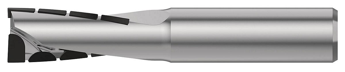 PCD End Mill for Roughing and Finishing of Aluminum