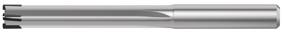 PCD Reamer • R225 • 5 x D • Blind Hole • Straight Shank • Inch