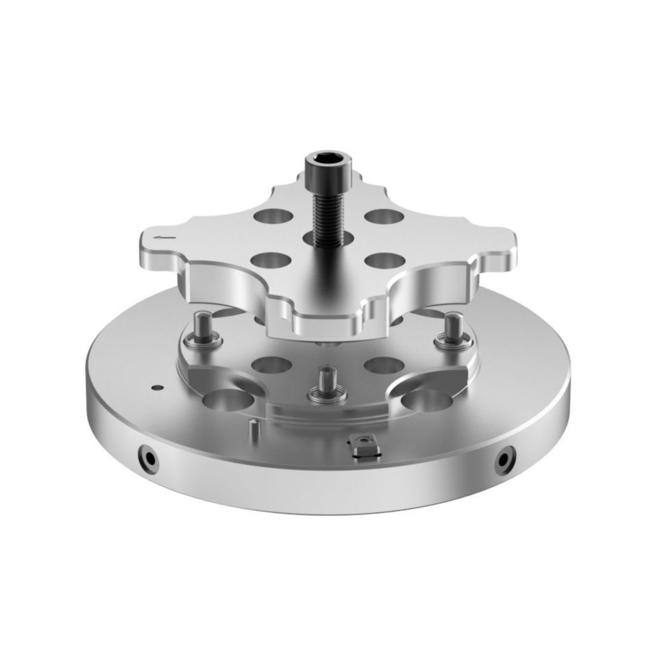 Carrier Flange for Face Mill • Cast Iron Machining