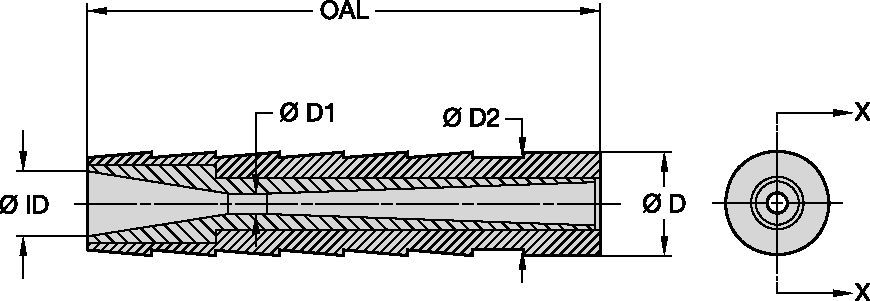 Slip-on assembly