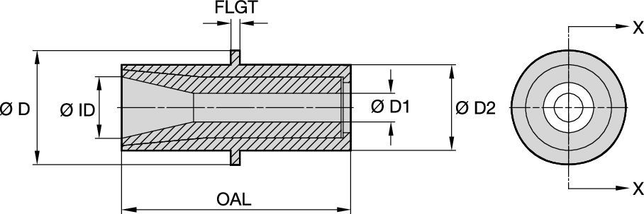 Close-range spot blasting